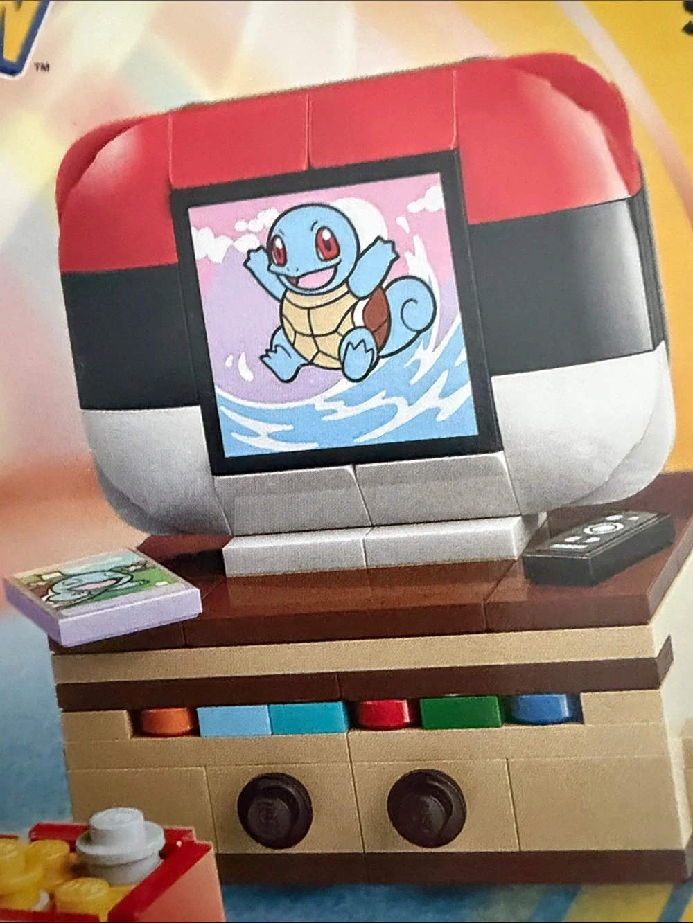 Lego Pokémon Squirtle Movie Night Set - Smart Play compatible sealed